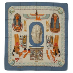 Foulard en soie Ramses collector Hermès