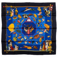 Parapluies de collection Hermès - Écharpe en soie