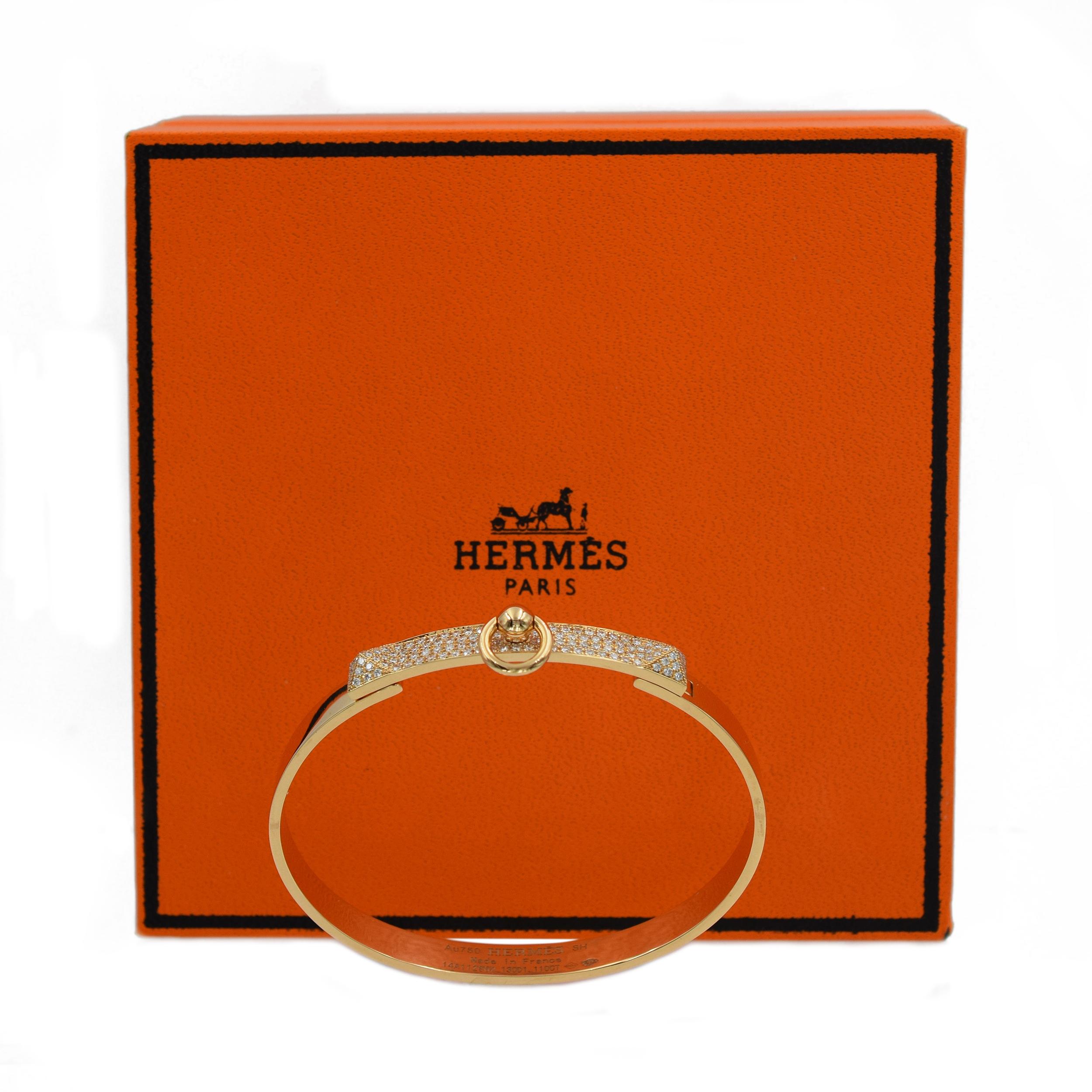 Hermes 'Collier de Chein' Bracelet  For Sale 1