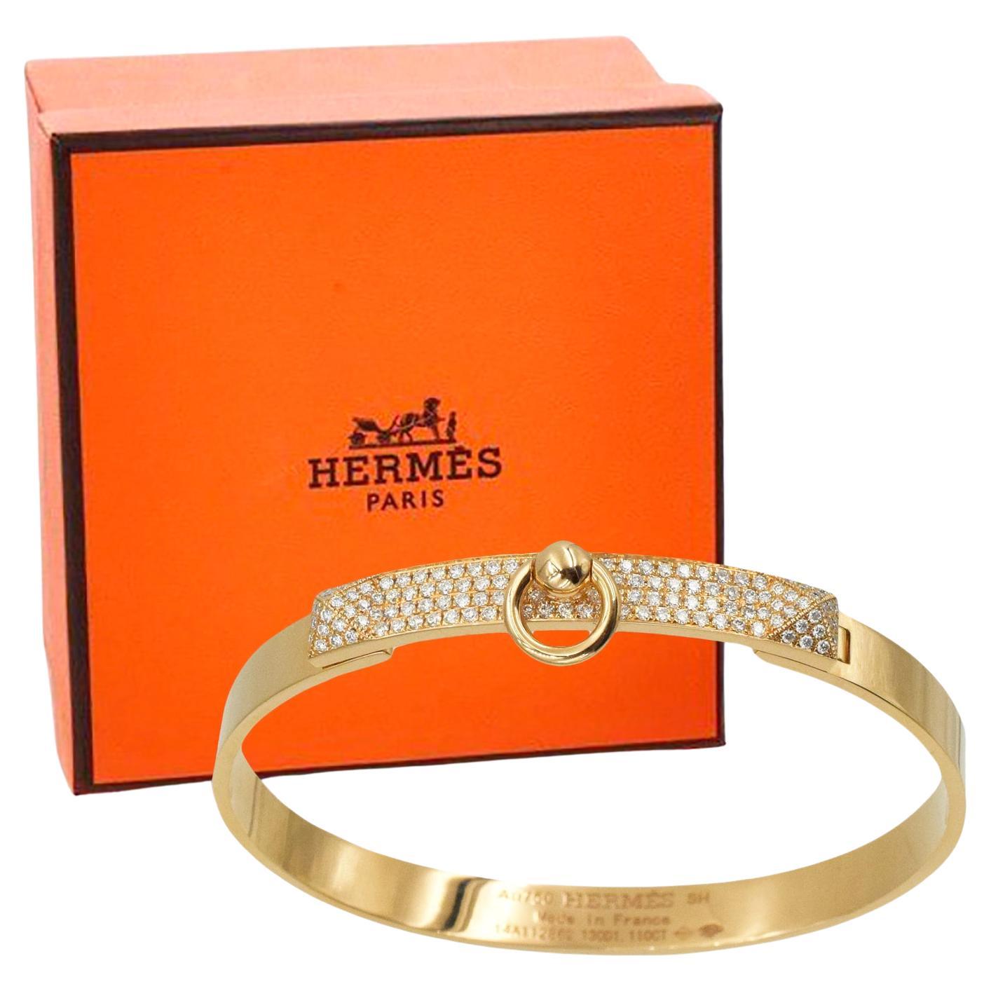 Bracelet 'Collier de Chein' de Hermes  en vente