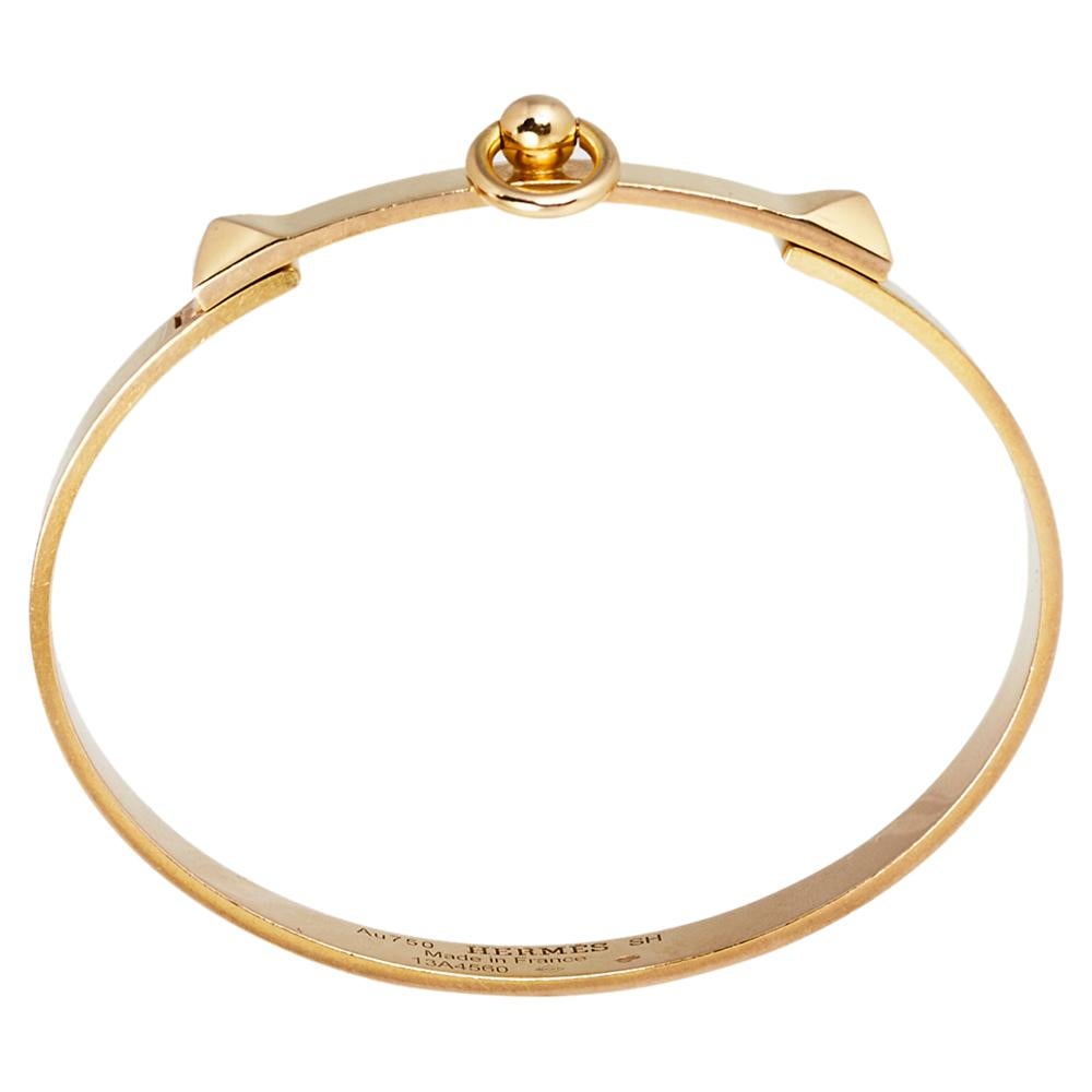 hermes gold bracelet