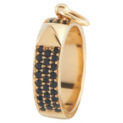 Hermes Collier de Chien 18K Yellow Gold Spinel Ring HE25-052026