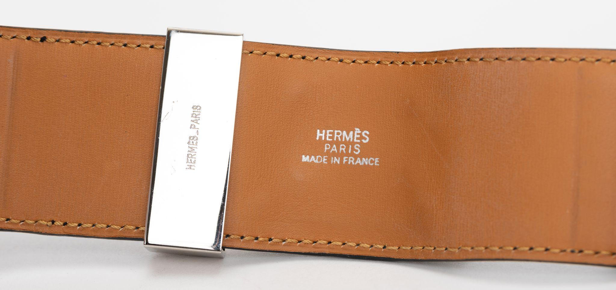 Hermes Collier De Chien Black Bracelet In Excellent Condition For Sale In West Hollywood, CA