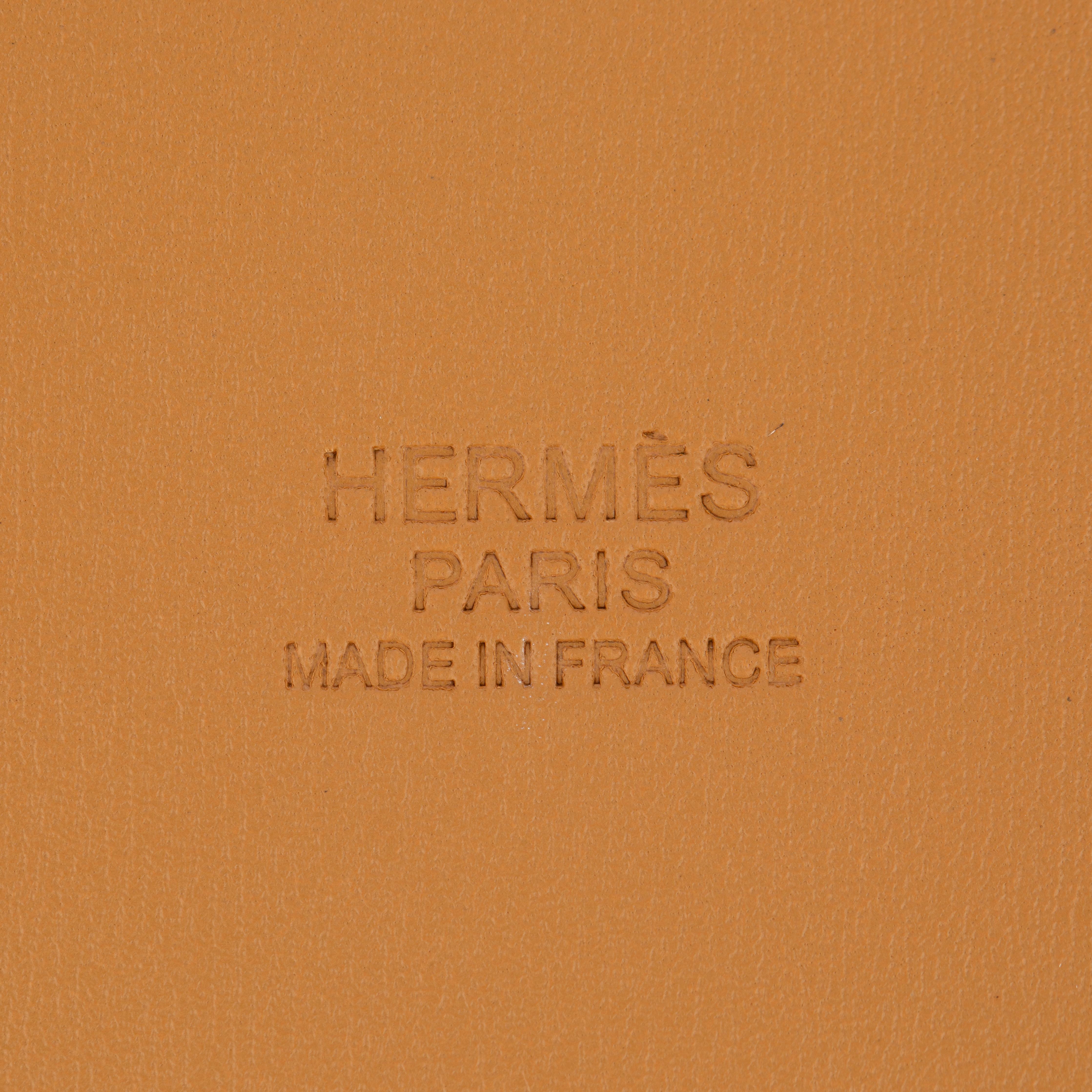 Hermes Collier De Chien Blue Indigo Suede Leather Medor Belt Palladium Hardware For Sale 2