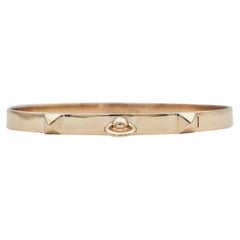 Hermès Bracelet Collier de Chien Or Rose 18K Taille XXL