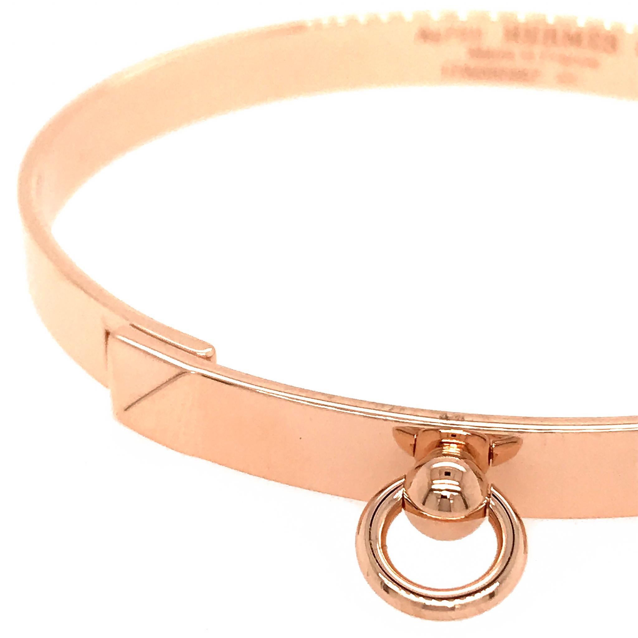 Hermes Collier de Chien Bracelet, Small Model For Sale at 1stDibs | collier  de chien bracelet small model, hermes bracelet size sh, hermes collier de  chien bracelet gold