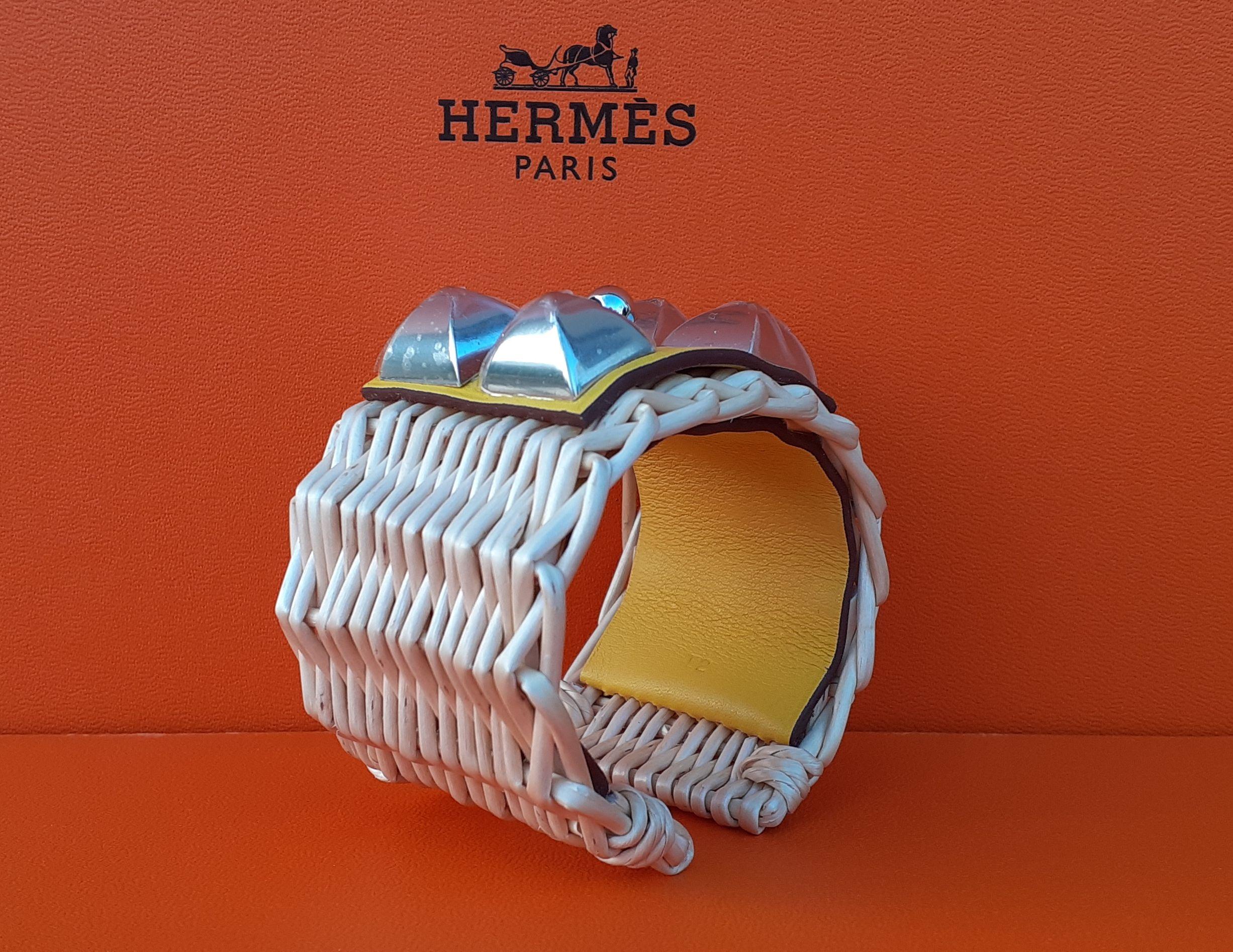 hermes wicker bracelet