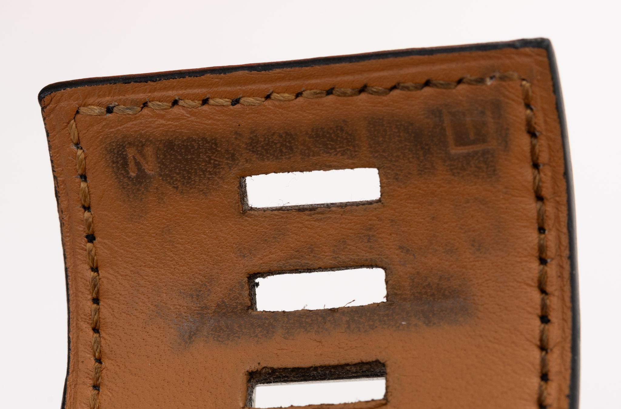 Hermès - Bracelet en croc Collier de Chien Unisexe en vente