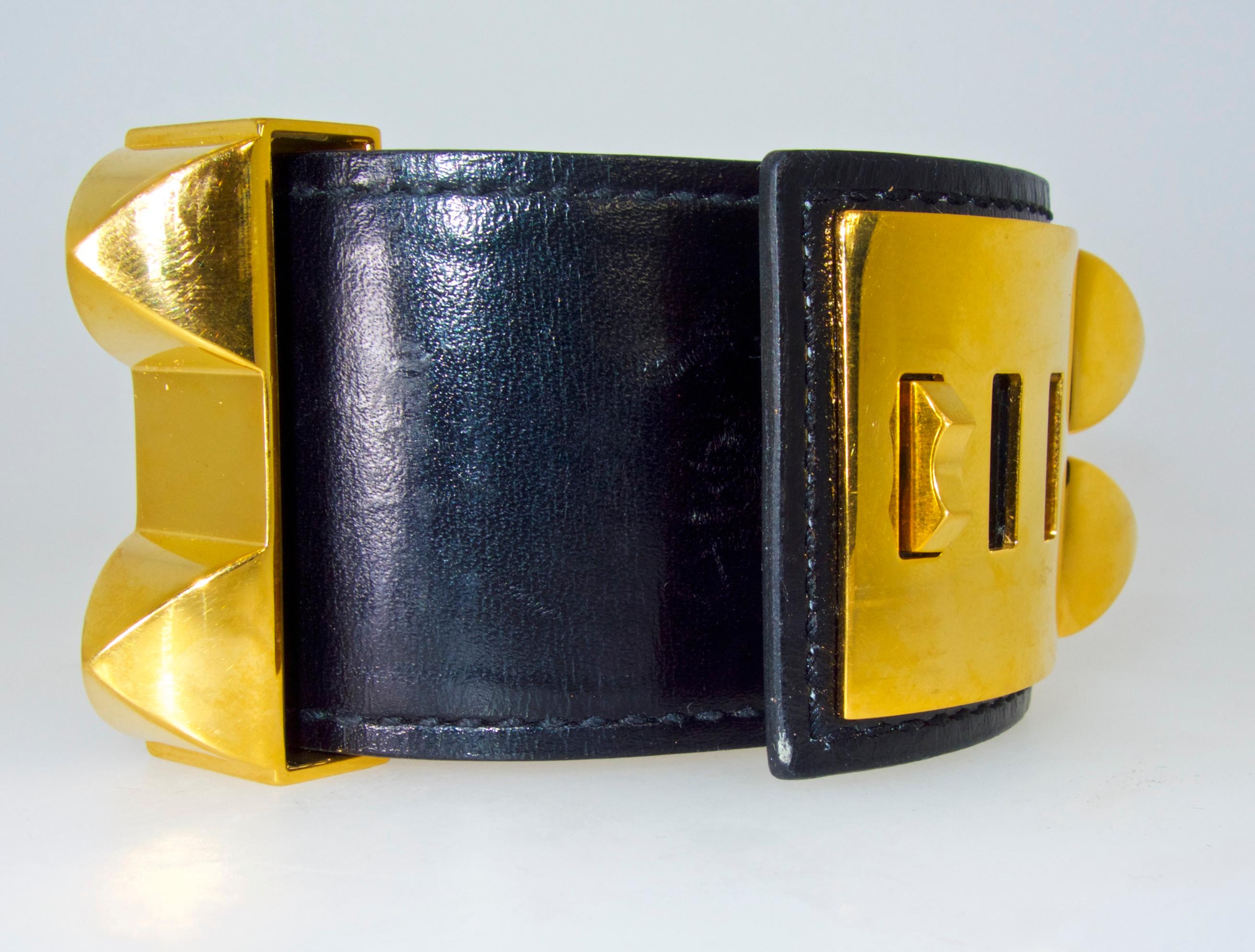Hermes Collier De Chien Cuff Bracelet 1