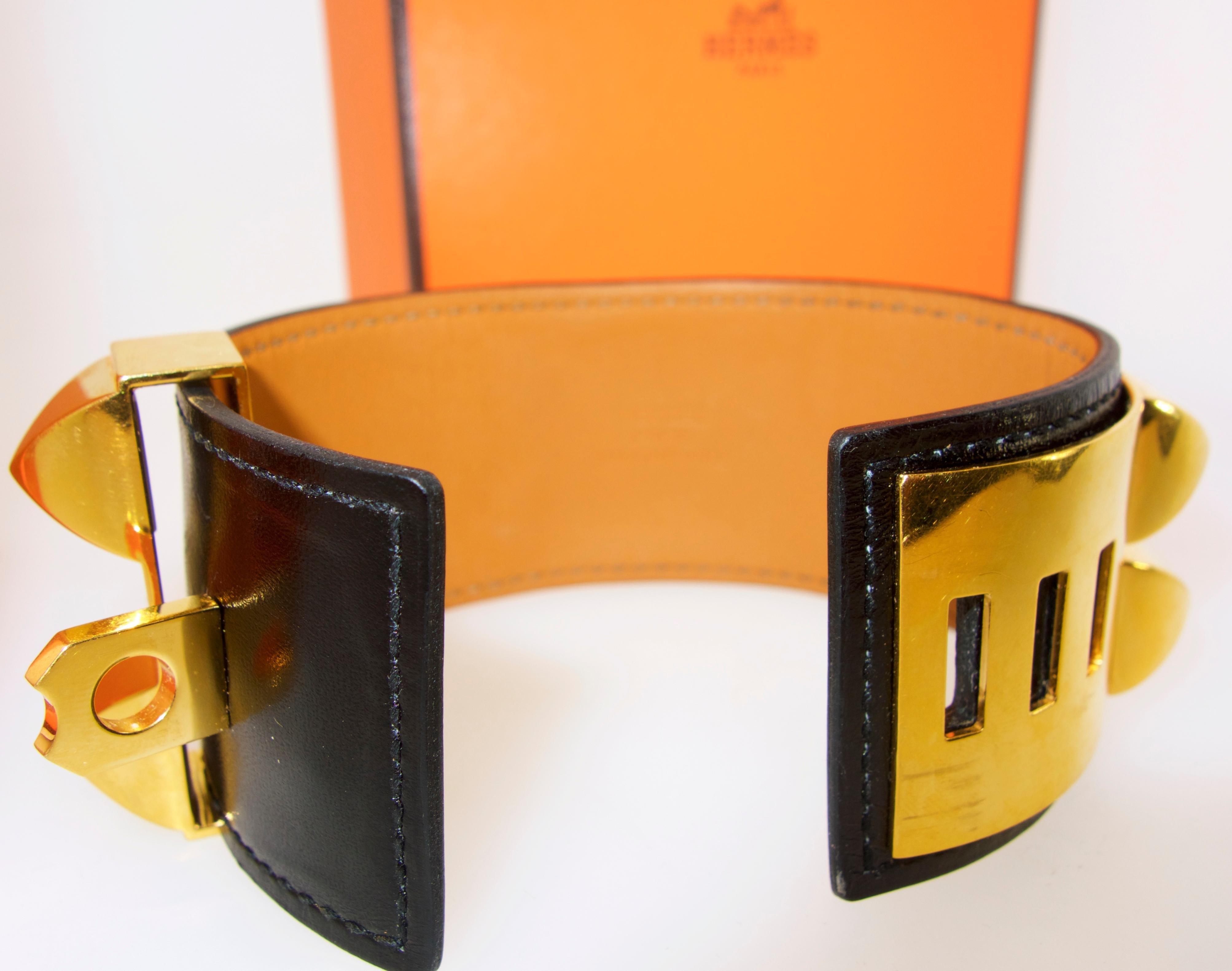 Hermes Collier De Chien Cuff Bracelet 3