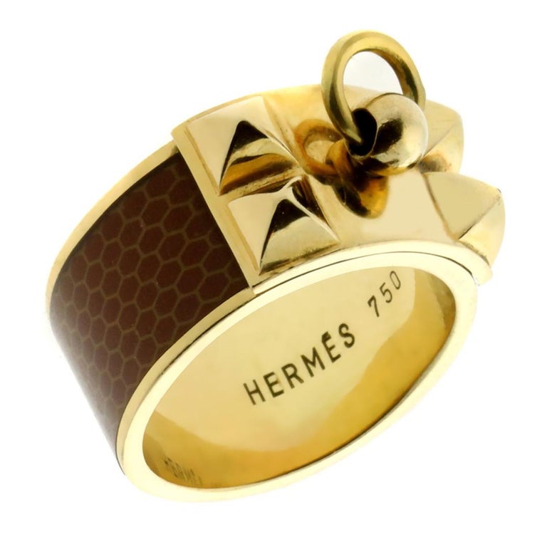 Hermes Collier de Chien Gold Ring For Sale (Free Shipping) at 1stDibs ...