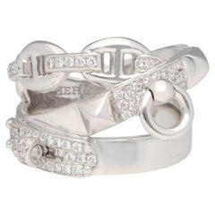 HERMES Bague Collier de Chien