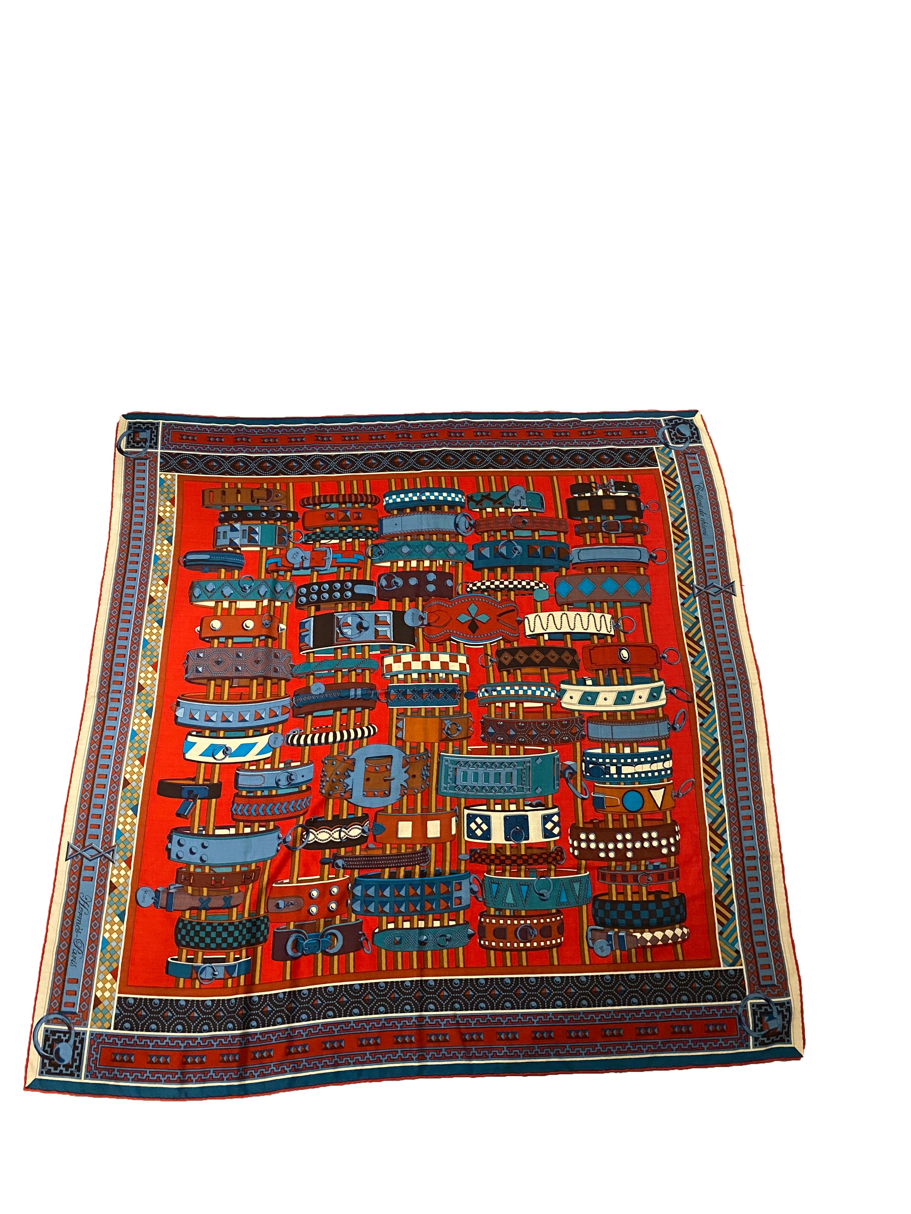 Multicoloured 'Colliers de Chiens