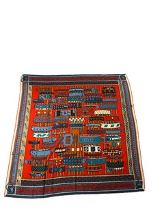 Hermes Colliers de Chiens Cashmere / Silk Shawl - 140cm