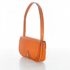 Hermès Colorado Bag PM 25 Orange Toile - Liege - Palladium Hardware - Mint