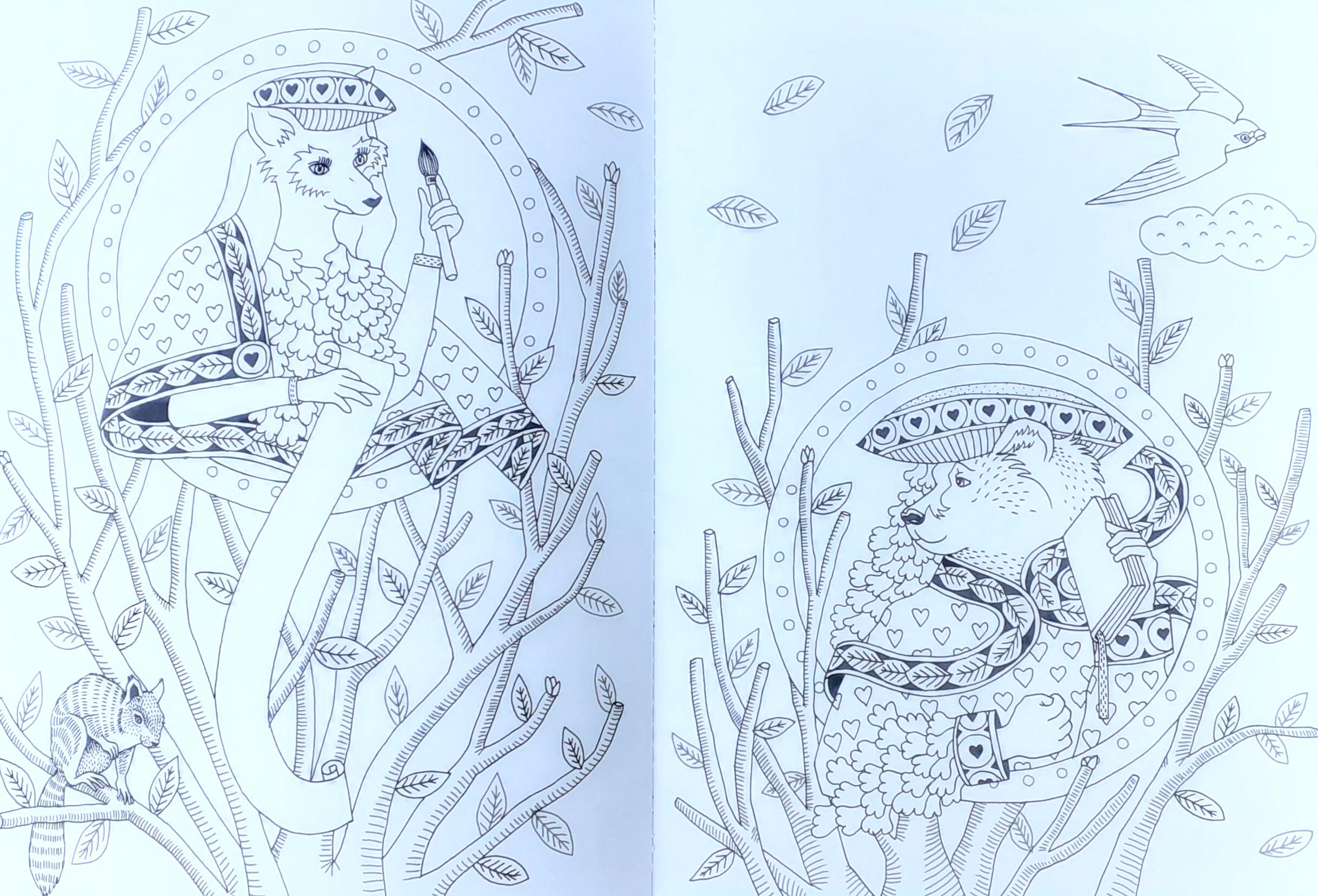 Libro para colorear Hermès Raro 2