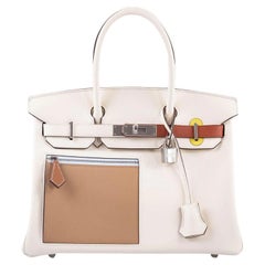 Hermès Nata, Chai y Cuivre Colormatic Birkin 30 Swift Hardware Paladio