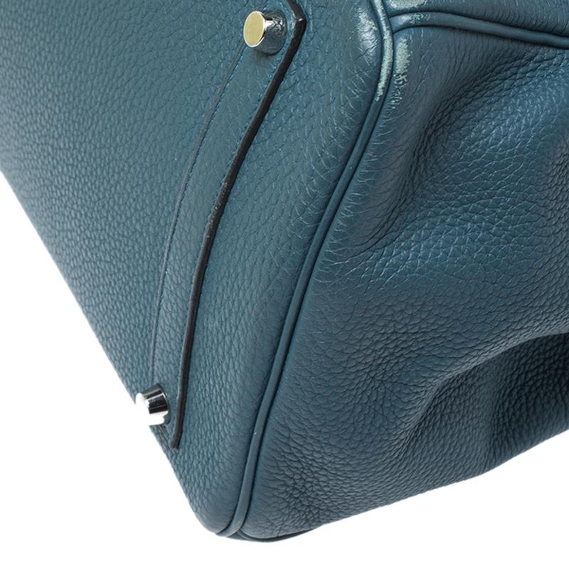 Hermes Colvert Togo Leather Palladium Hardware Birkin 35 Bag 2