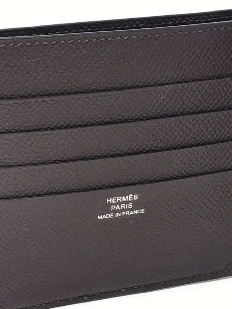 Hermès Compact Wallet veau togo ebene ,2009 at 1stDibs | birkin30