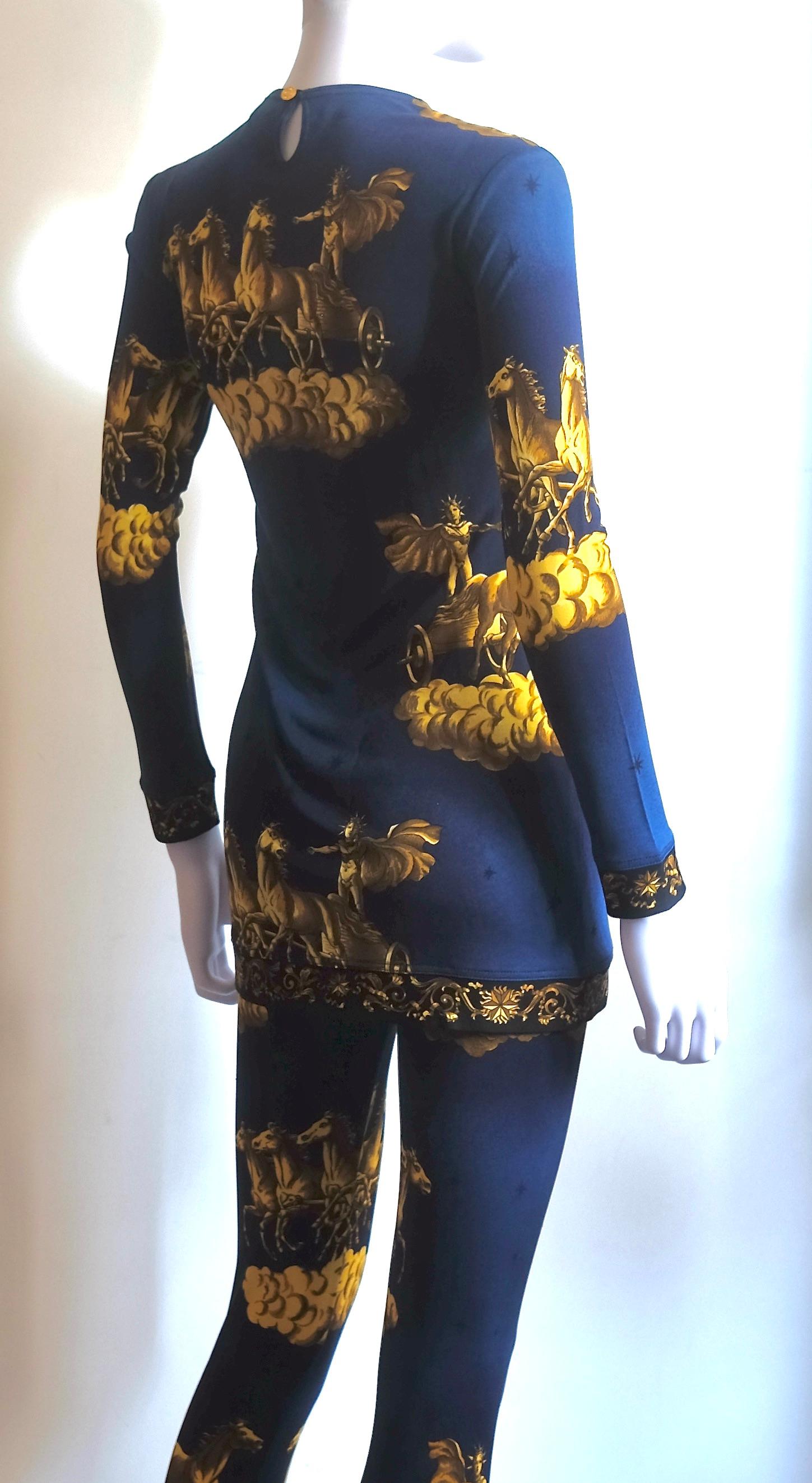 HERMÈS - Completo in seta 