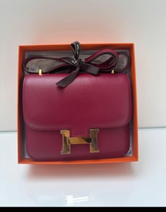 Borsa Hermes Constance 18 Rouge Casaque