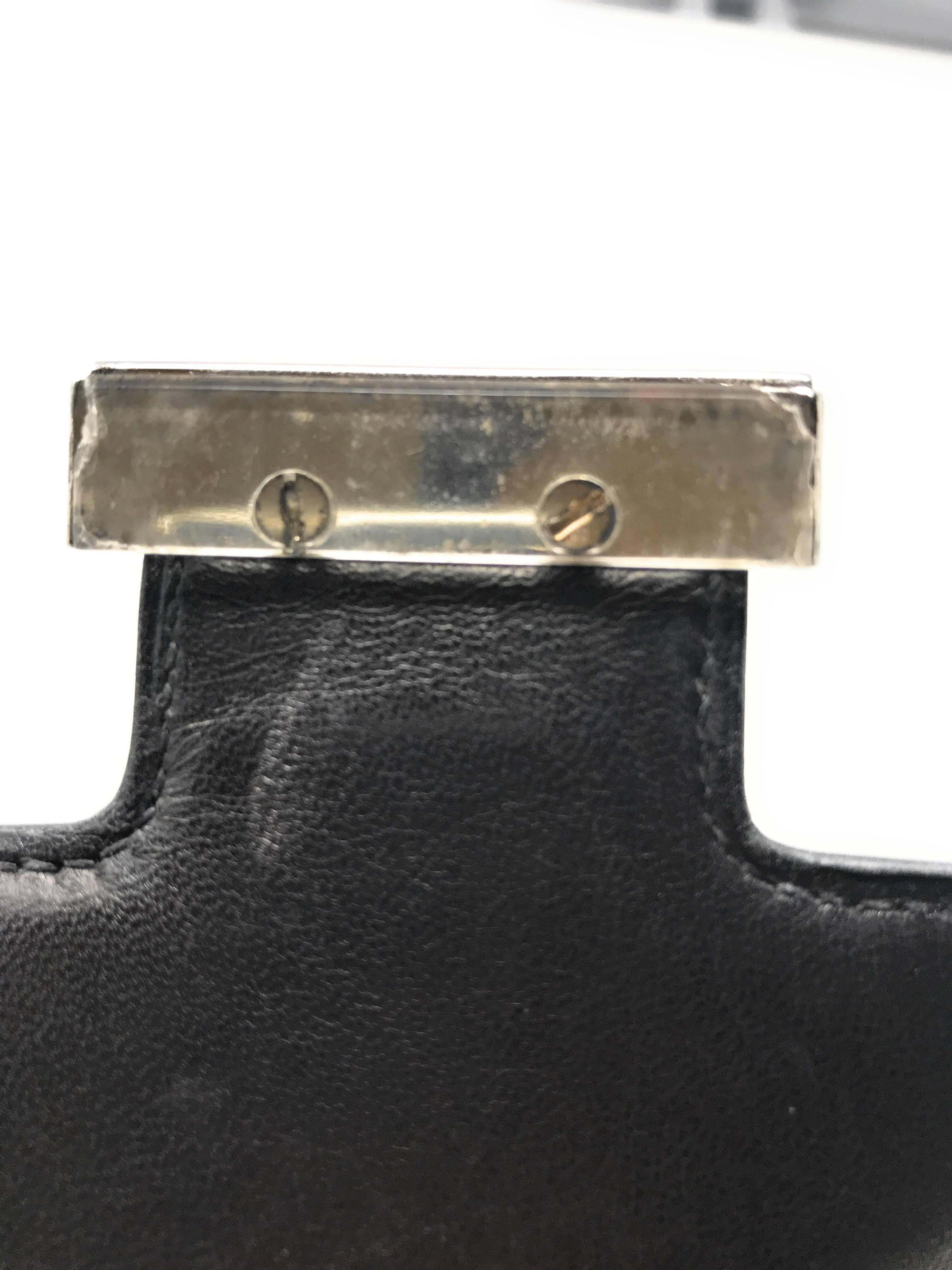 Hermes Constance 18cm Black In Good Condition For Sale In Los Angeles, CA