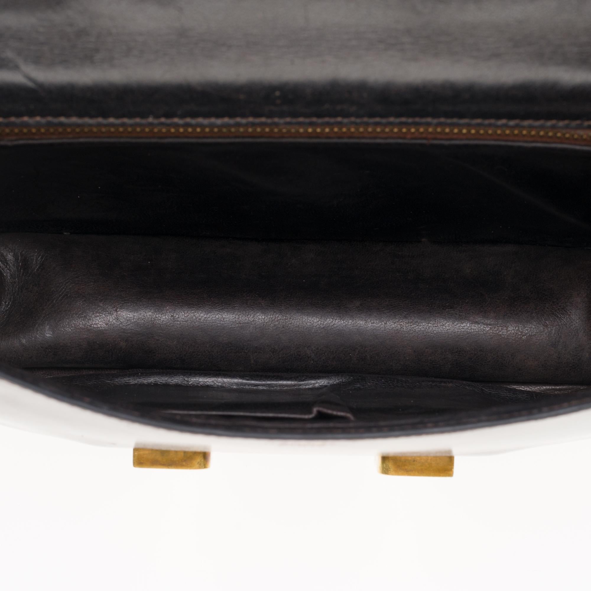 Hermes Constance 23 shoulder bag in brown calfskin and gold hardware ! 3