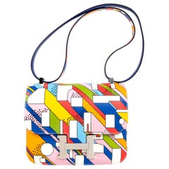 Hermes Constance 24 Bag On a Summer Day Limited Edition Nigel Peake New