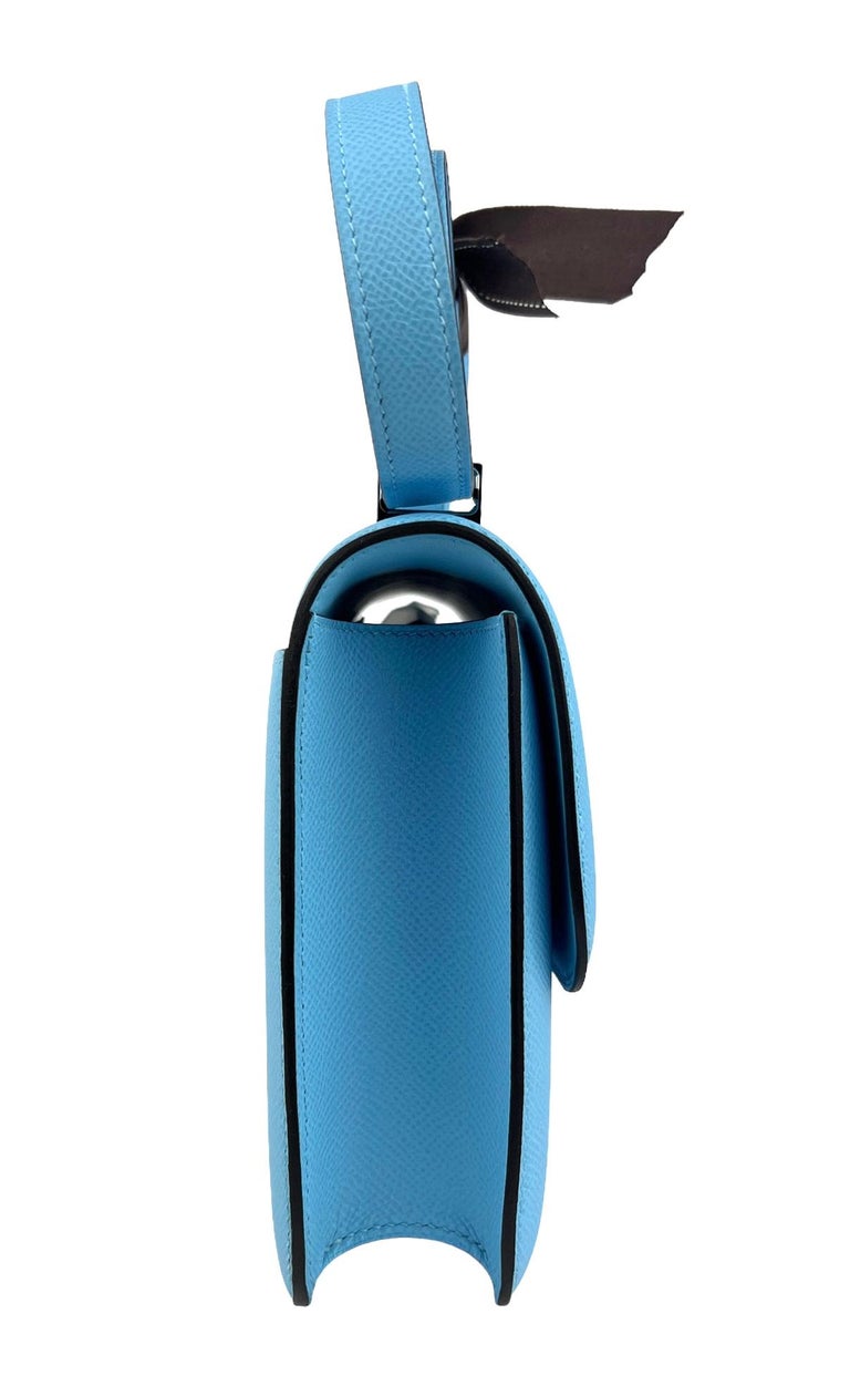 Hermes Birkin 30 Bleu Celeste Epsom Palladium Hardware - Vendome Monte Carlo