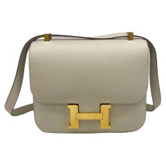 Hermes Constance 24 Craie GHW 2021