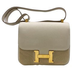 Hermes Constance 24 Craie GHW