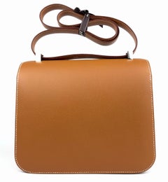 Hermes Constance 24 Gold Madame Leder Ombre Lizard Umhängetasche 2021 Neu