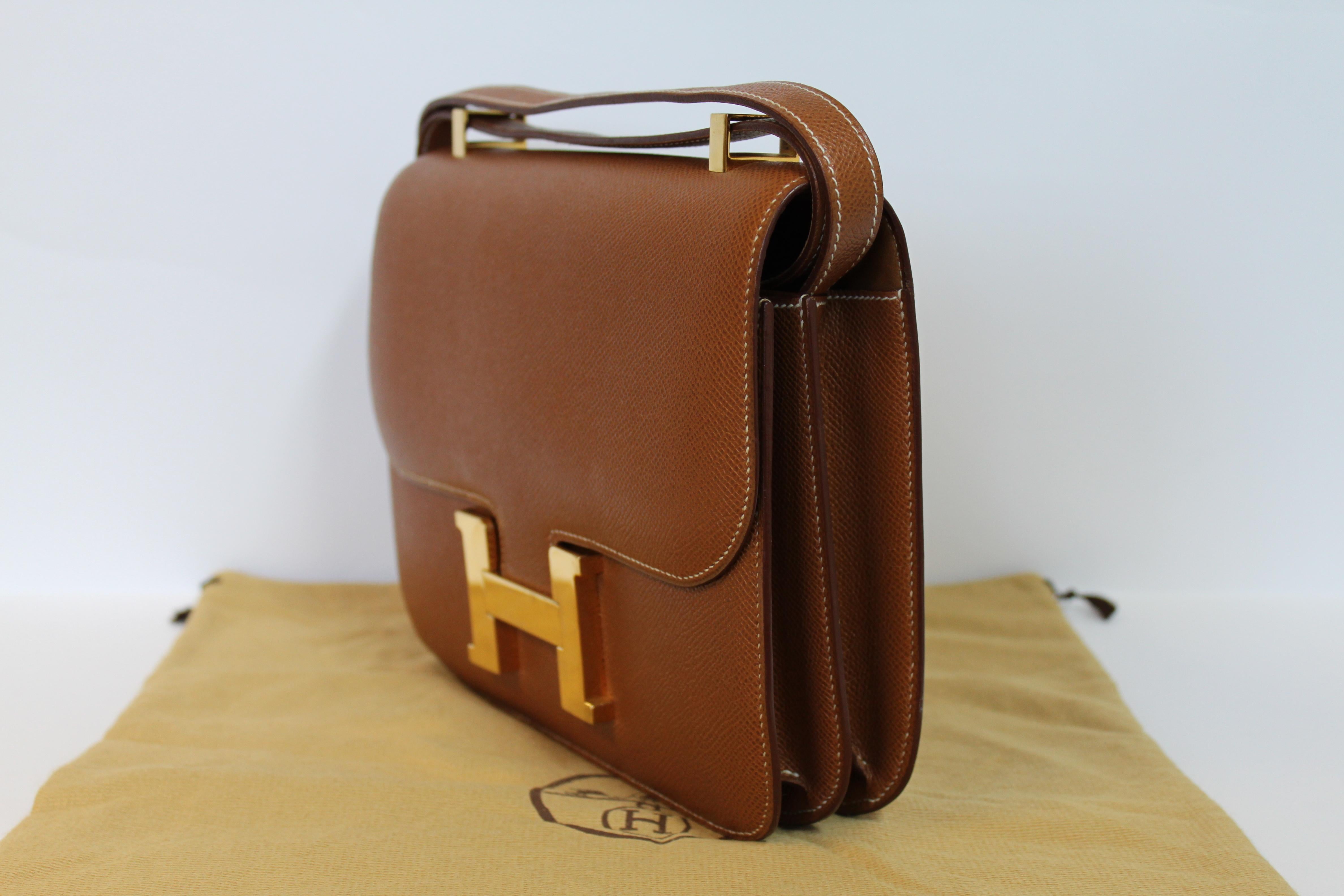 hermes constance bag brown