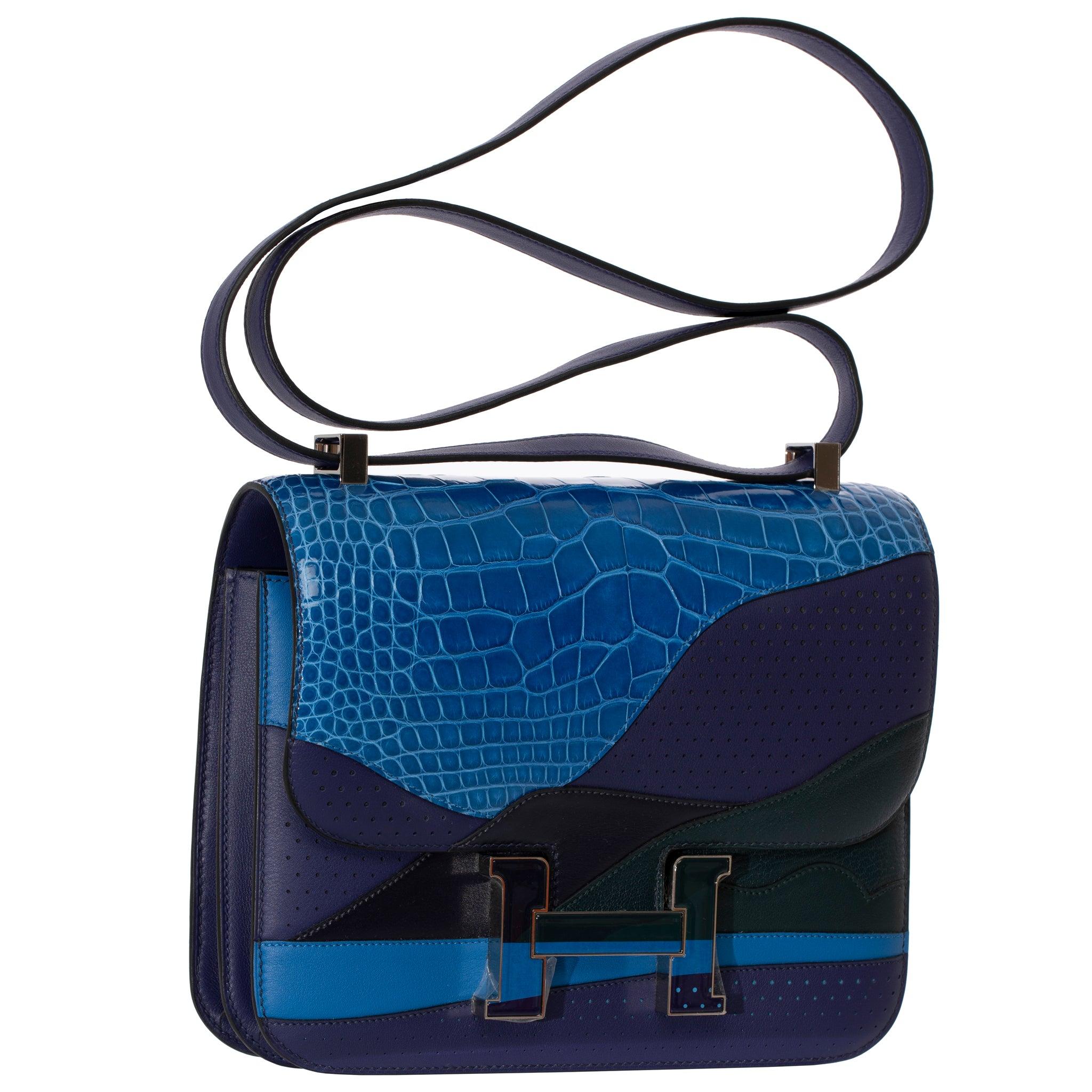 Purple Hermes Constance 24cm Limited Edition 