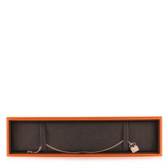 Hermes Constance Amulette Pendant Necklace 18K Rose Gold and Diamonds