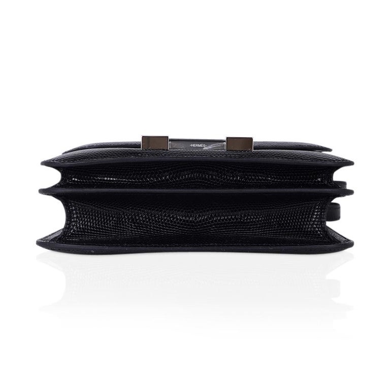 1stdibs Exclusive Hermès Constance 18cm Mini Ombré Lizard Palladium  Hardware For Sale at 1stDibs