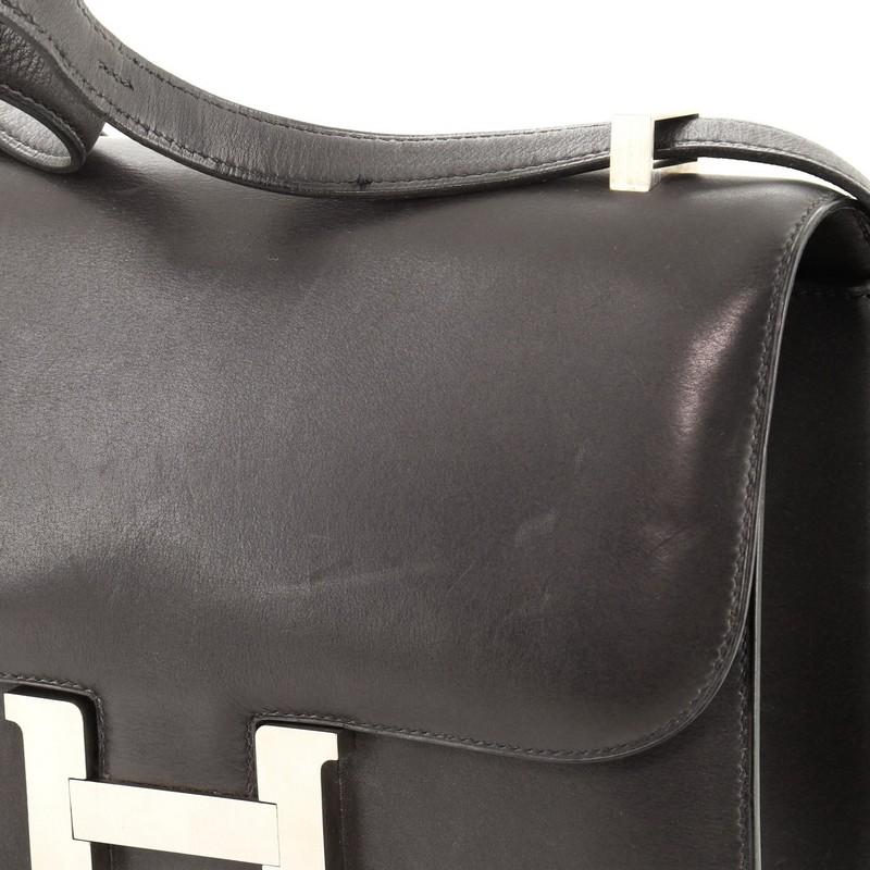 Hermes Constance Bag Barenia 23 In Fair Condition In NY, NY