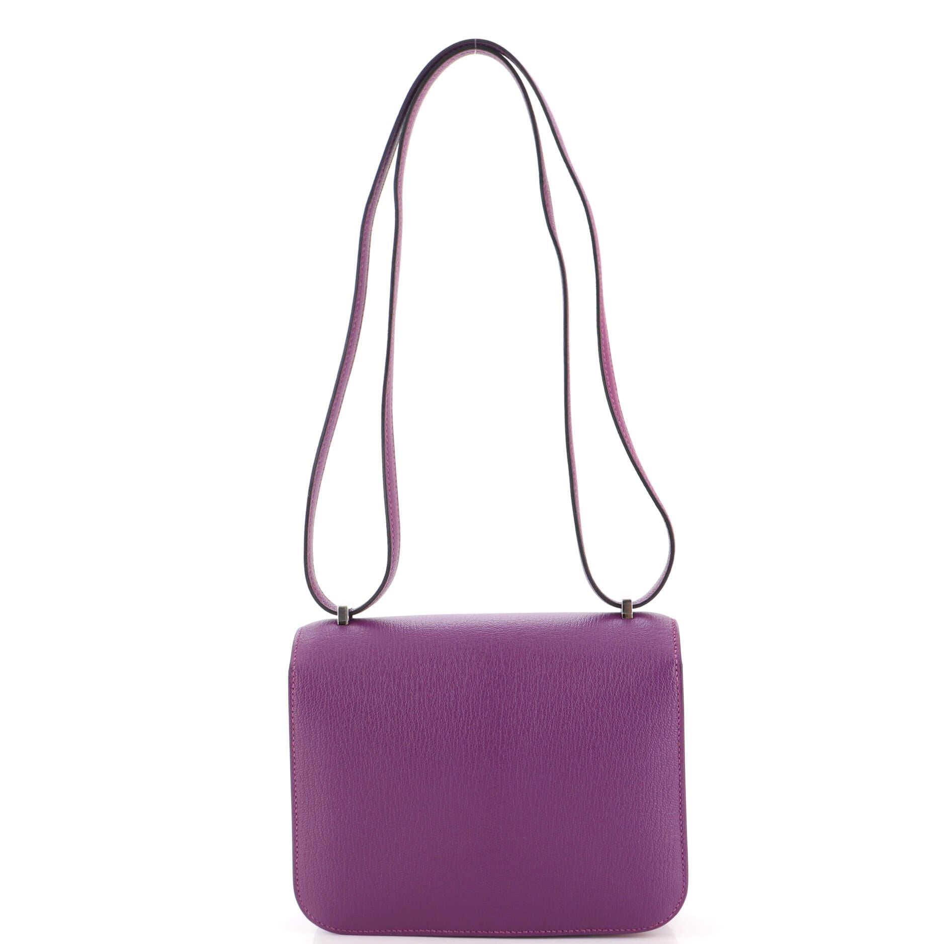 Women's or Men's Hermes Constance Bag Chevre Mysore 18