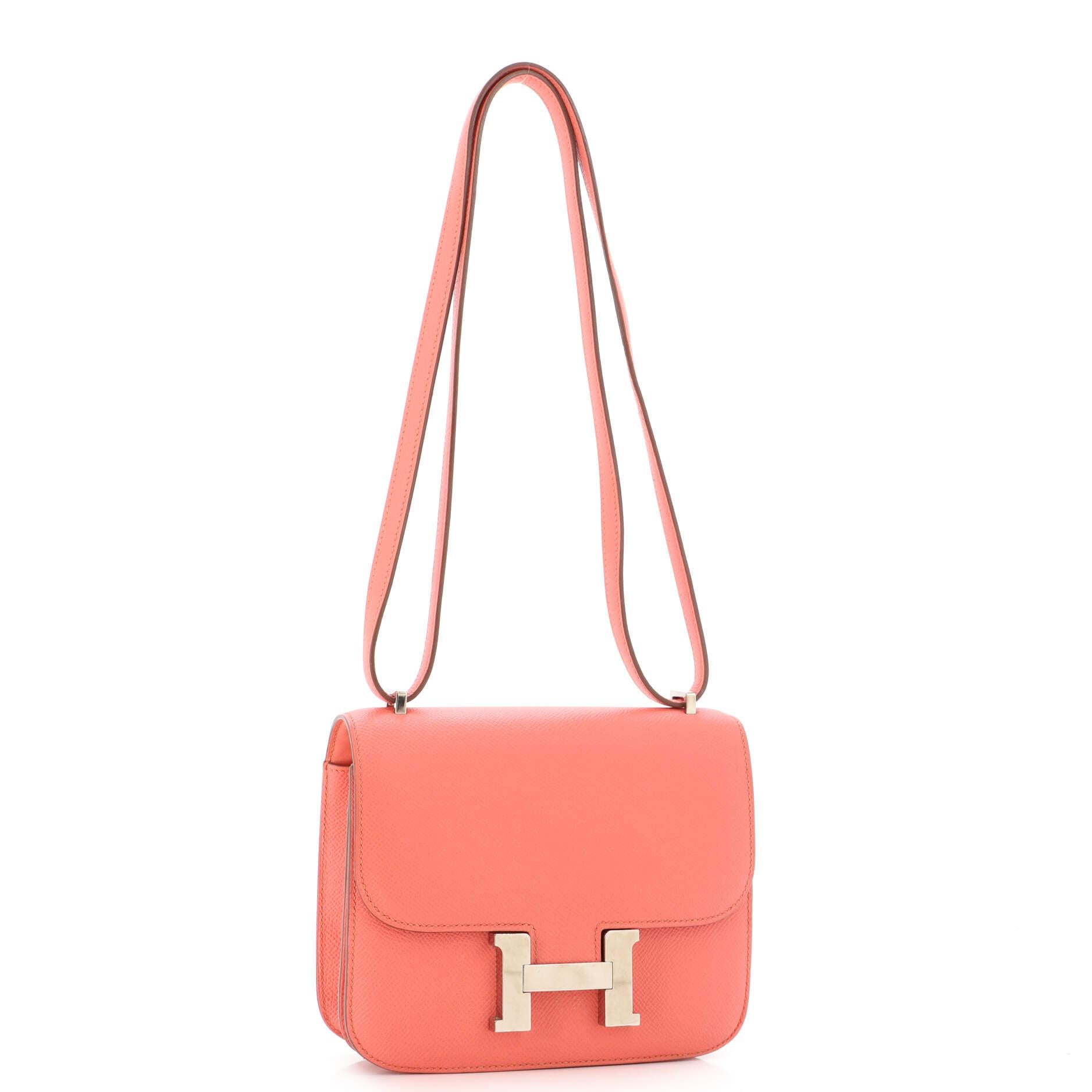 Hermes Constance Bag Epsom 18 In Good Condition In NY, NY