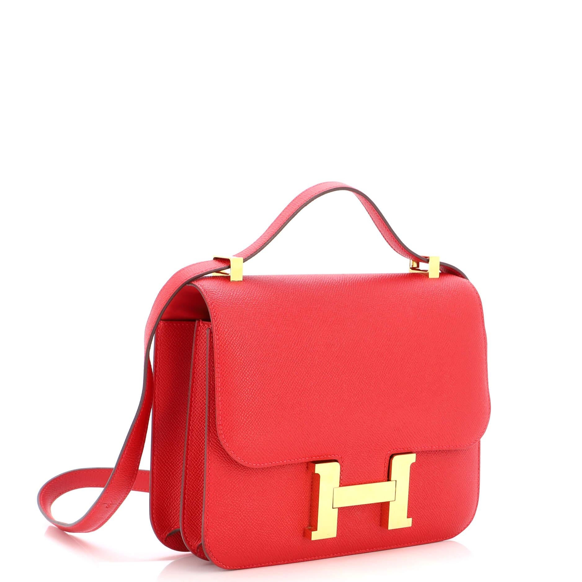 Hermes Constance Bag Epsom 24 In Good Condition In NY, NY