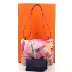 Hermes Constance Bag Limited Edition Marble Printed Silk 24
