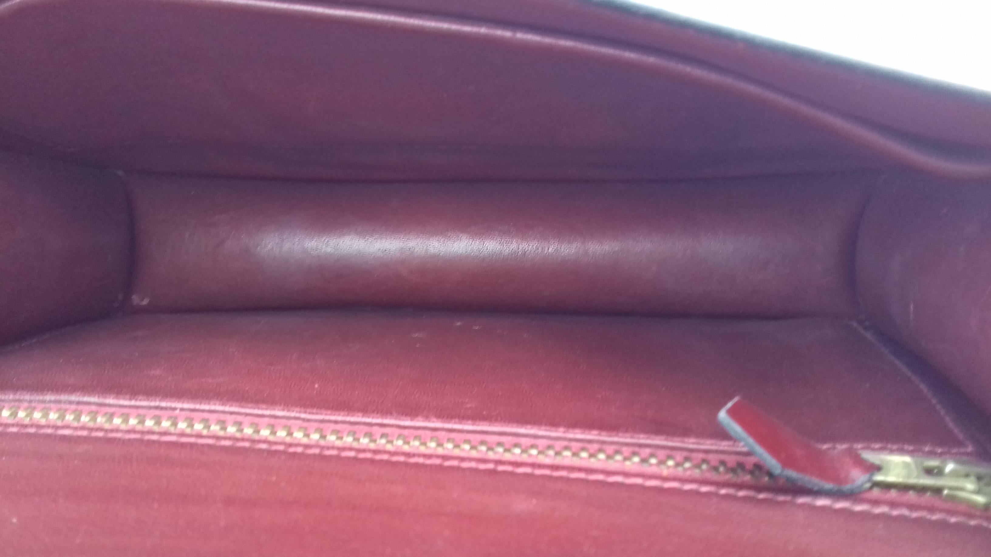 Hermès Constance Bag Rouge H Box Leather Enamelled Clasp 23 cm RARE 6