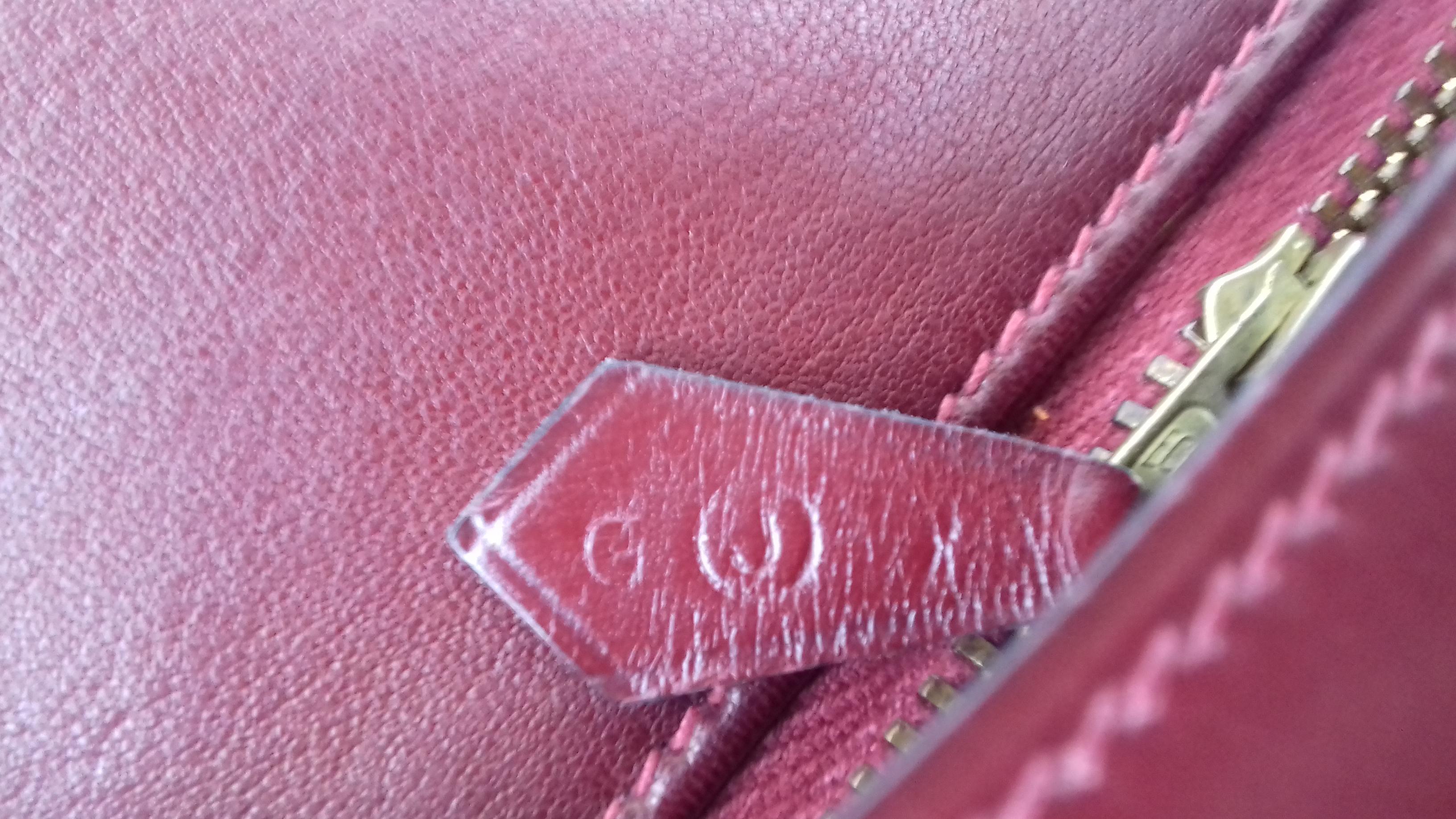 Hermès Constance Bag Rouge H Box Leather Enamelled Clasp 23 cm RARE 7