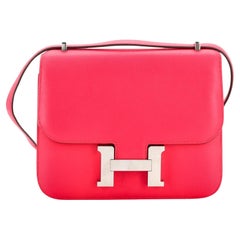 Hermès Constance 24 Havane Rouge H & Swift with Enamel Hardware - Bags -  Kabinet Privé