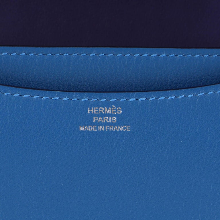 Hermes Constance Bag Verso Evercolor 18 For Sale at 1stDibs