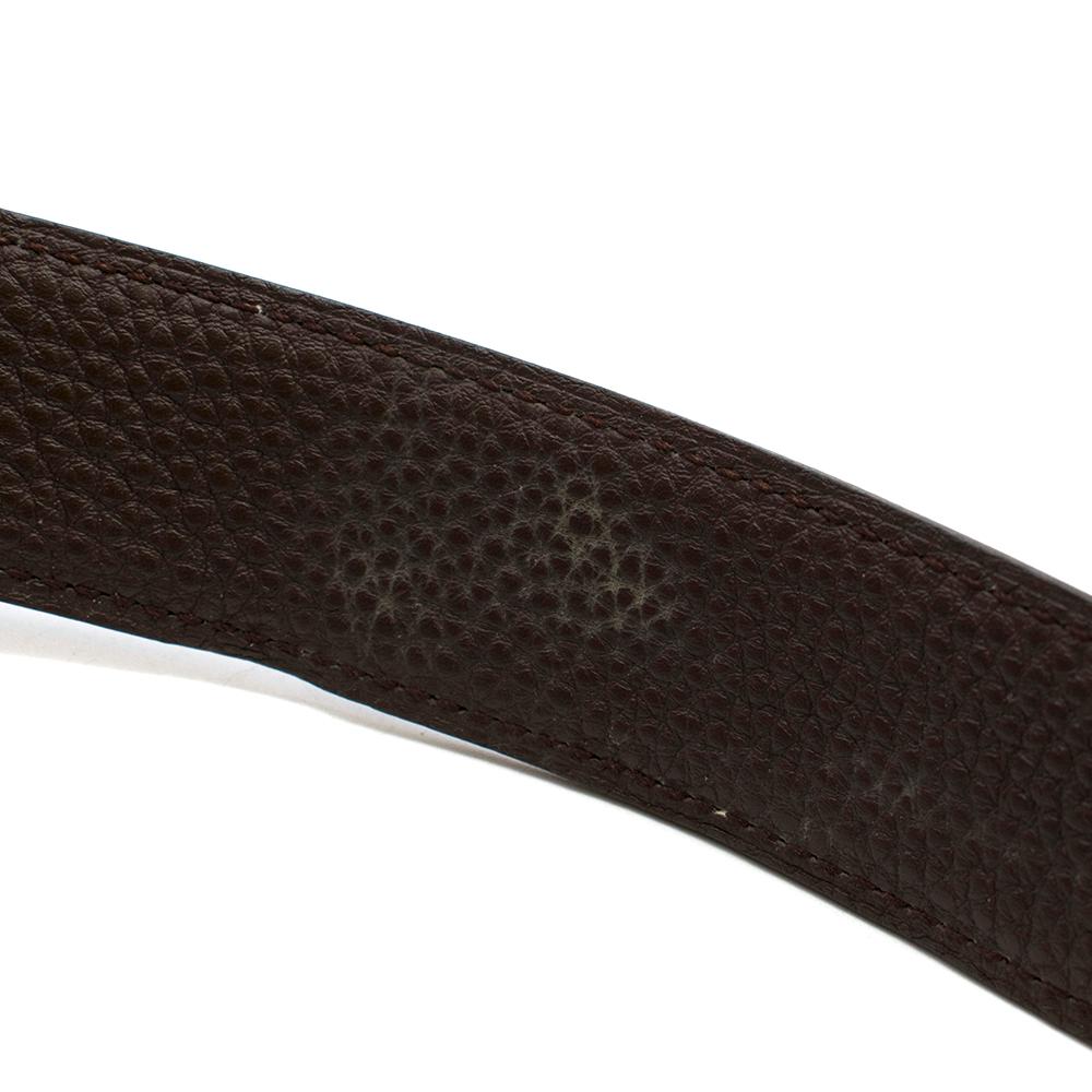 Women's Hermes Constance belt buckle & Reversible leather strap 32 mm