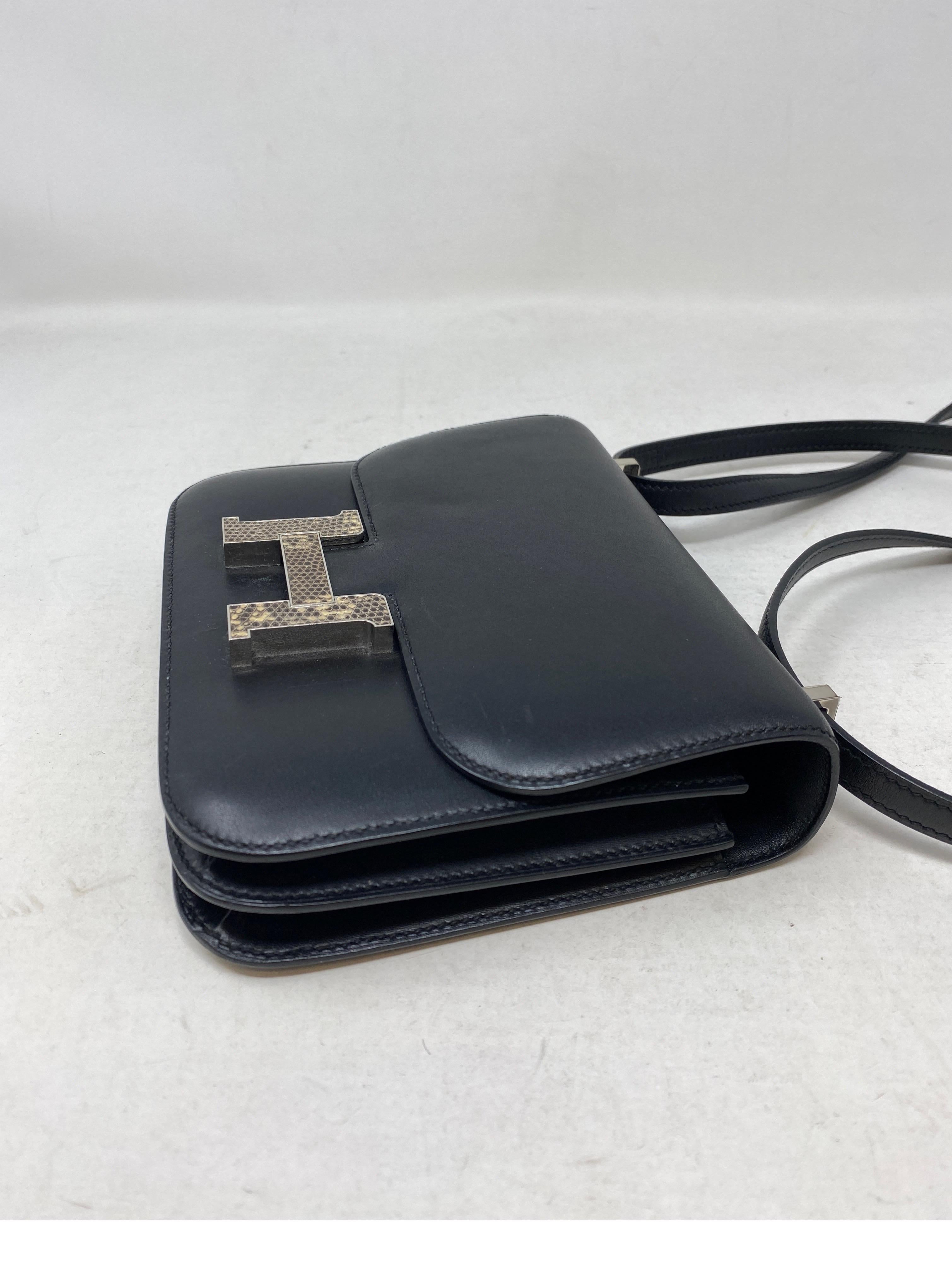 Hermes Constance Black Mini Bag 6