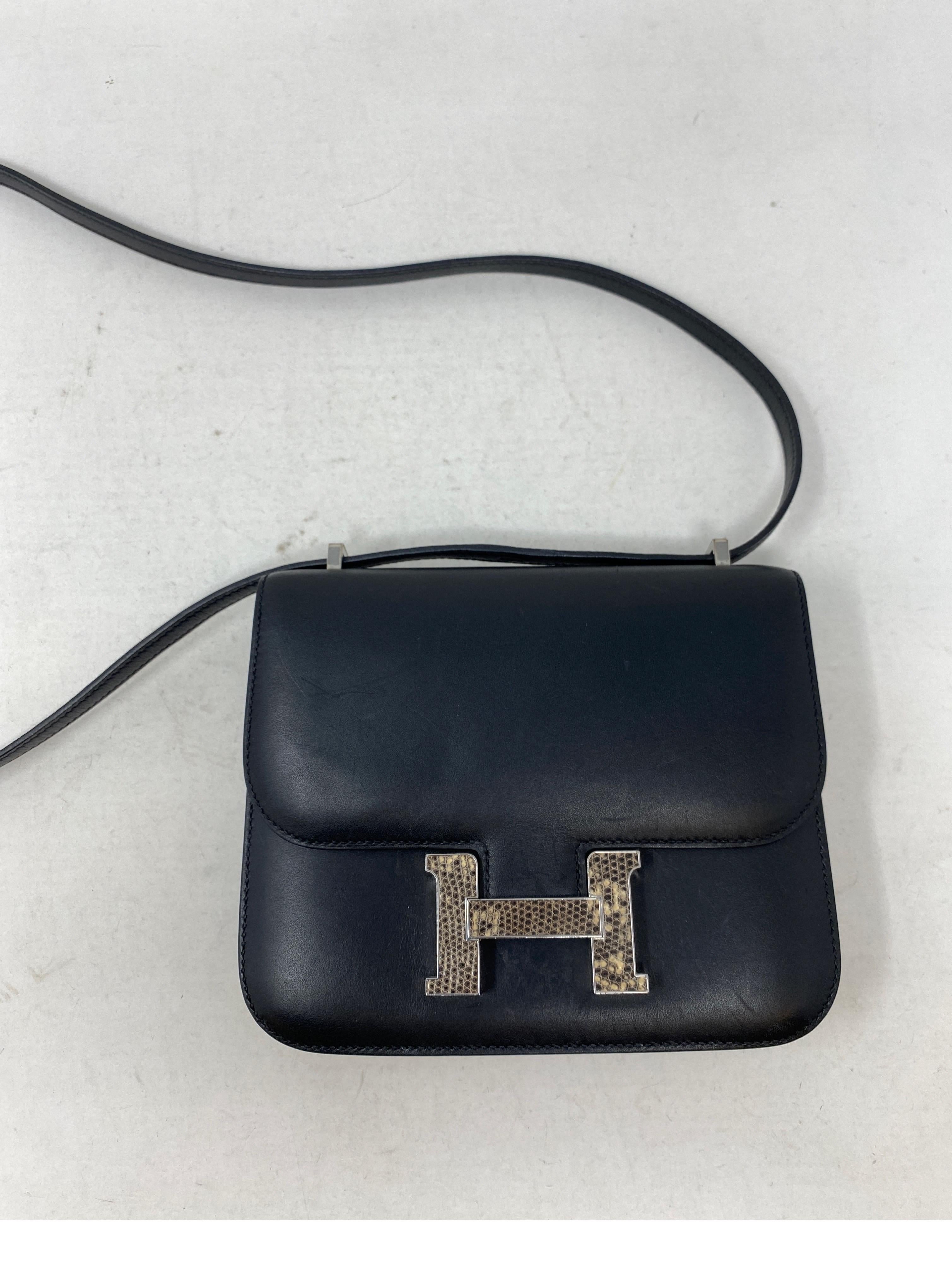 Hermes Constance Black Mini Bag 12