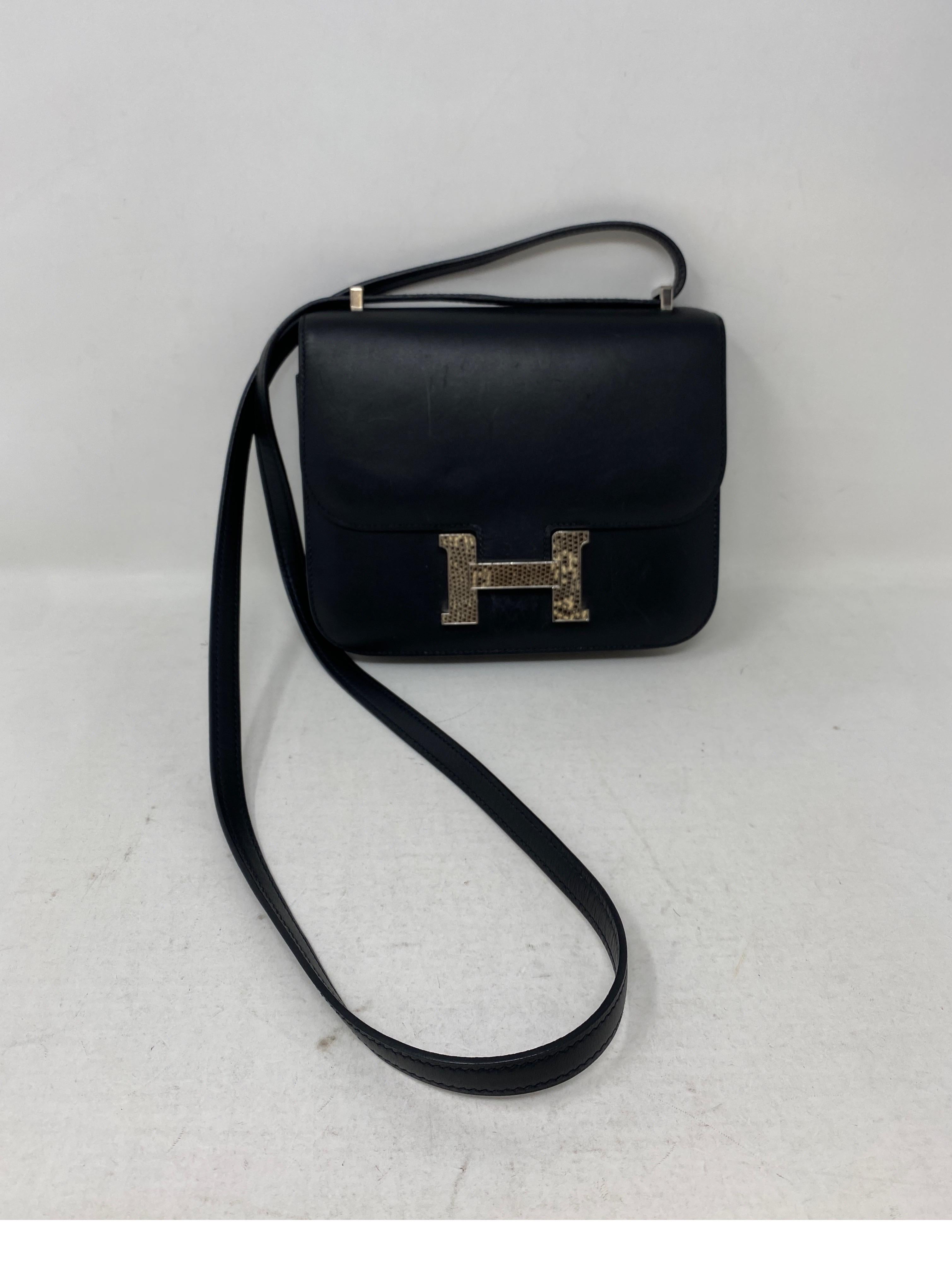 Hermes Constance Black Mini Bag 14