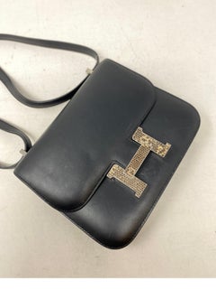 Hermes Constance Black Mini Bag